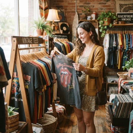 Vintage Style Gift Guide: Retro Tees She Will Love