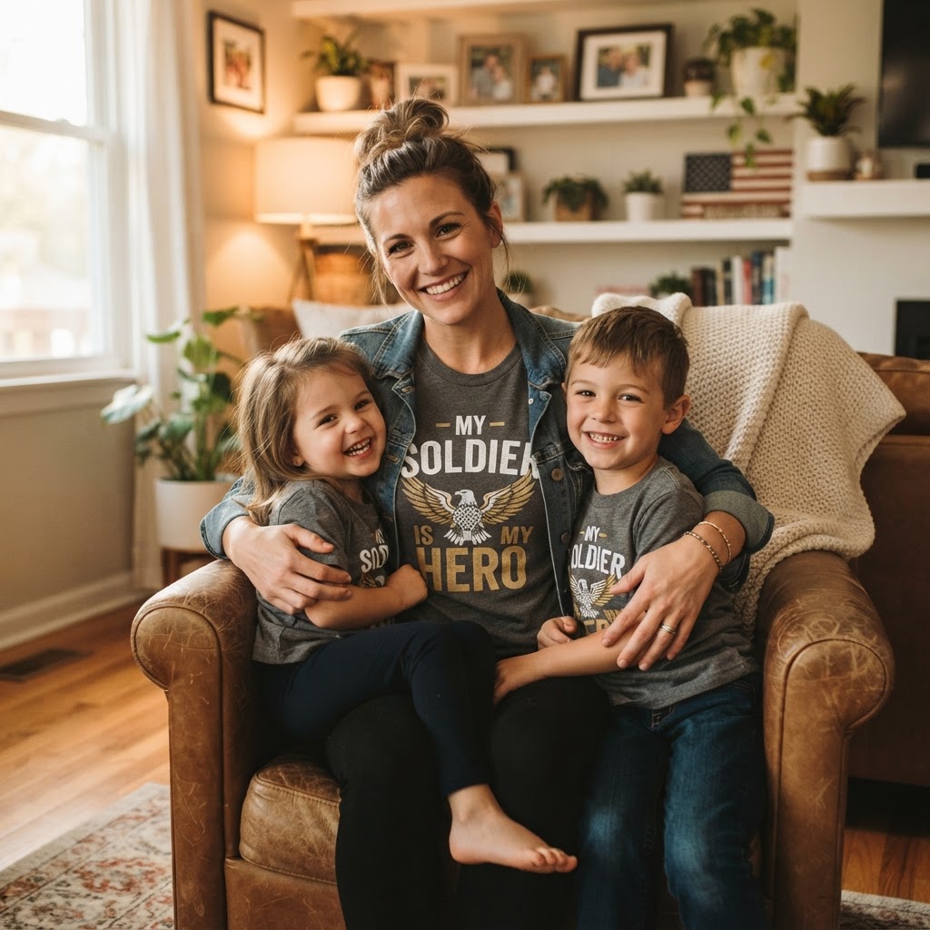 My Soldier Is My Hero Shirt: Military Family Gift Guide