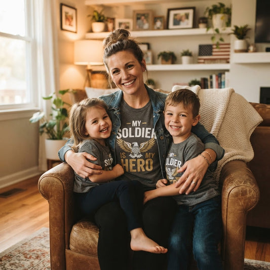 My Soldier Is My Hero Shirt: Military Family Gift Guide