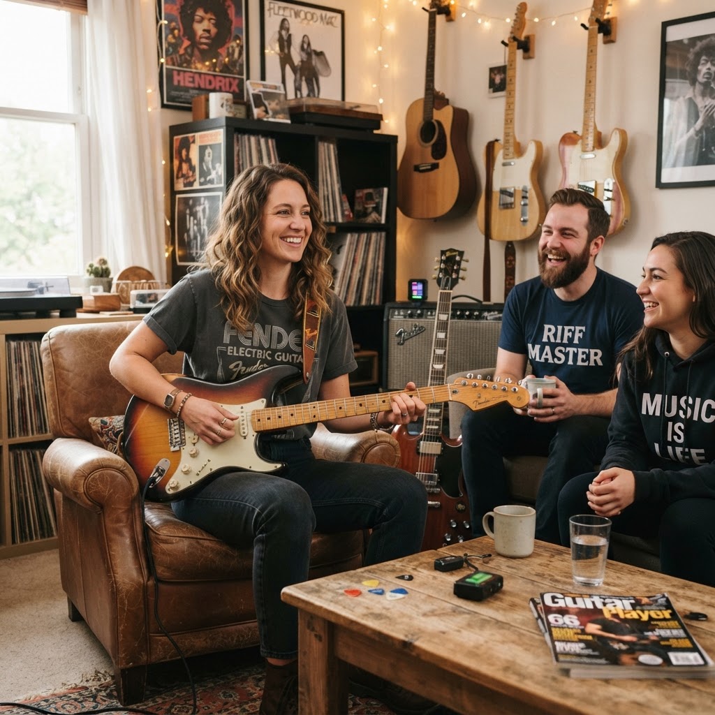 Best Guitarist Gift Guide: Apparel & Tees for Musicians