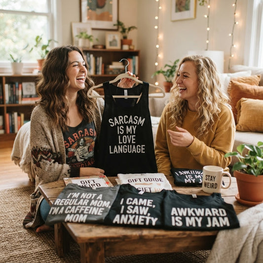 Self-Deprecating Humor Gifts: Tank Tops & Apparel Guide