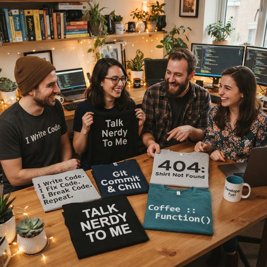 Funny Tech Shirt Gift Guide for Programmers & Coders