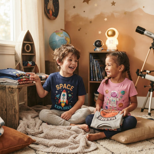 Kids Space Shirt Gift Guide: Tops for Young Astronauts