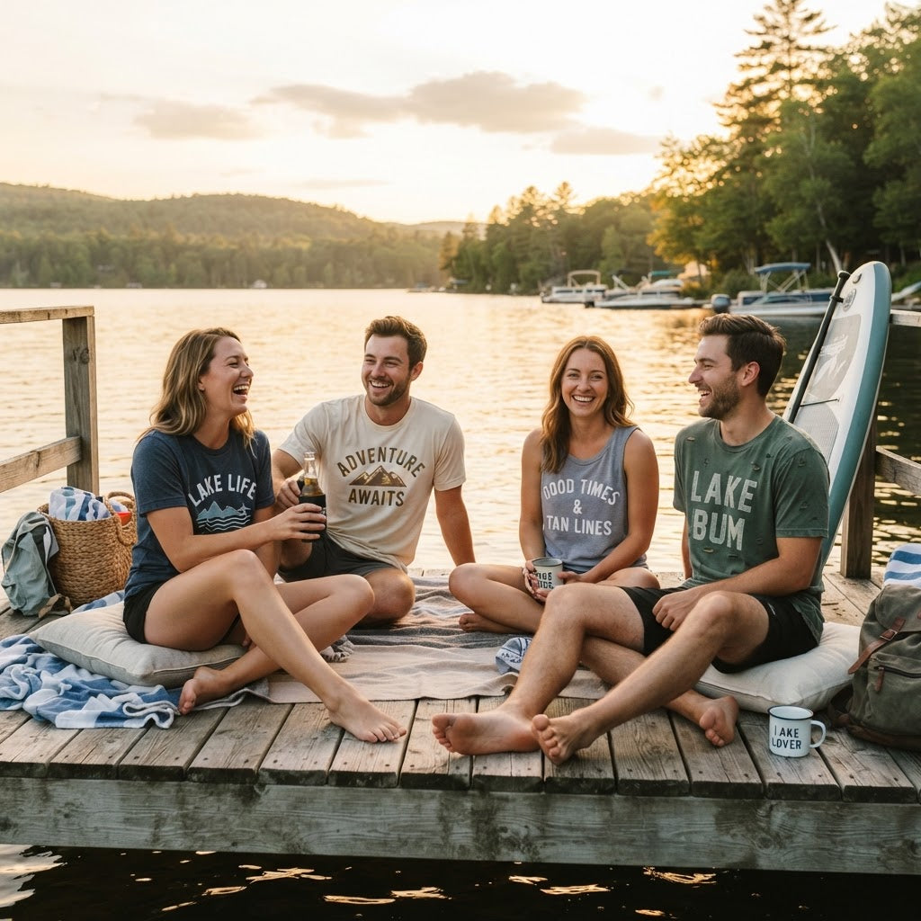 Lake Themed T-Shirts & Gift Guide for Lake Life Lovers