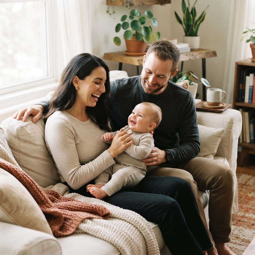 New Parent Gift Guide: Cozy Long Sleeve Tees for Moms & Dads