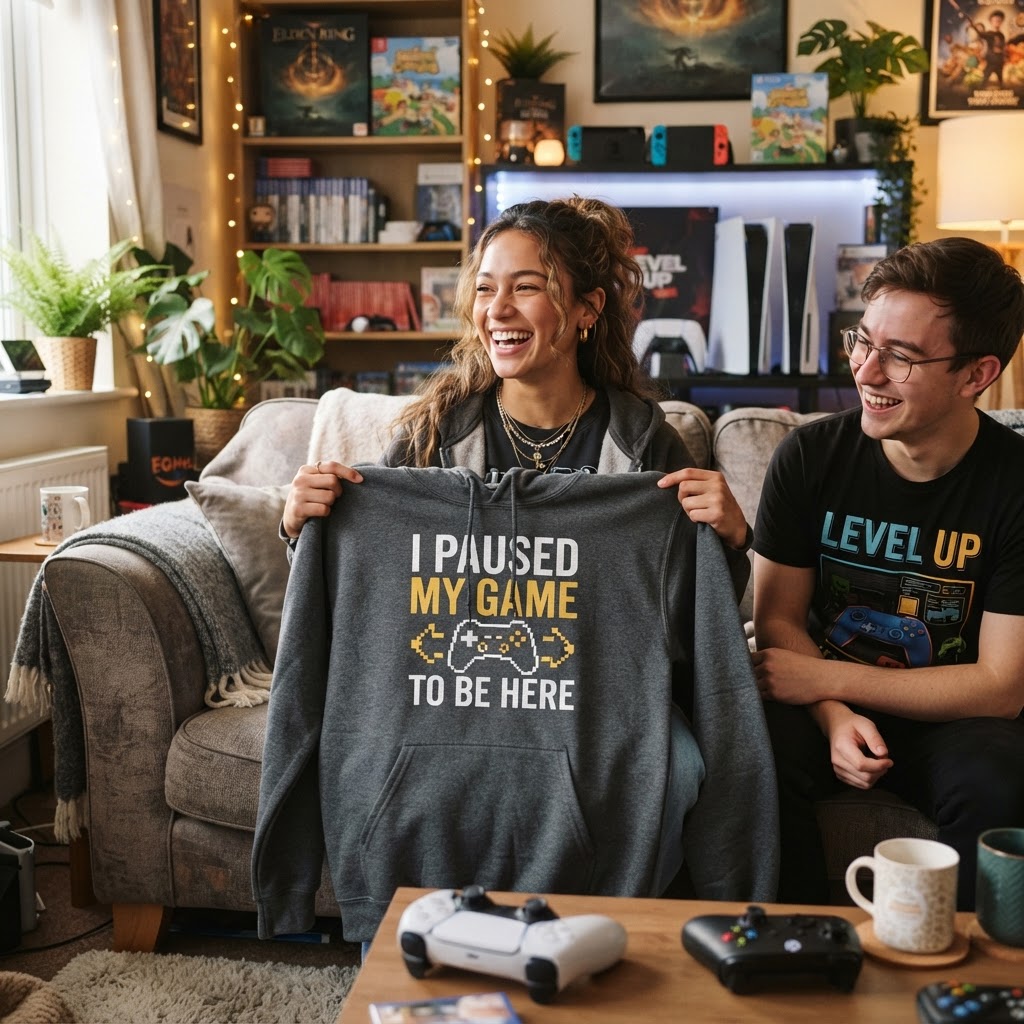 Gamer Humor Gift Guide: Funny Tees & Hoodies for Gamers