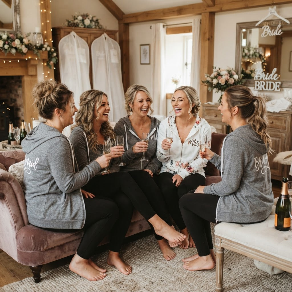 Best Wedding Zip Hoodies for Brides & Bridal Parties