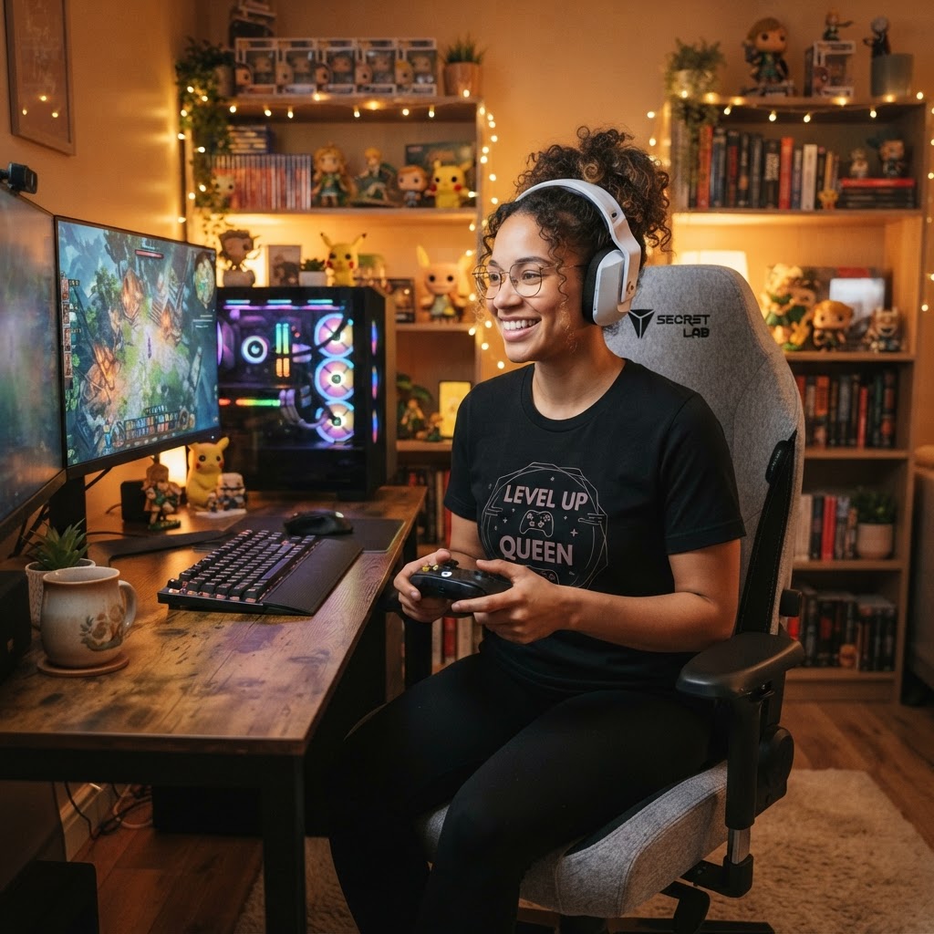 Best Gaming Sayings for Women Gamer Tees & Gifts