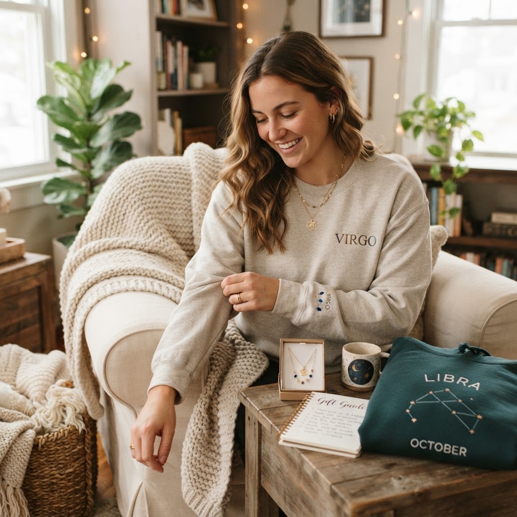 Birthstone & Zodiac Gift Guide: Personalized Apparel