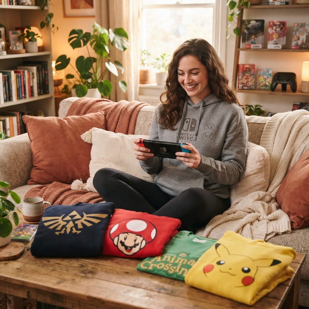 Nintendo Switch Gamer Gift Guide: Top Hoodies & Apparel