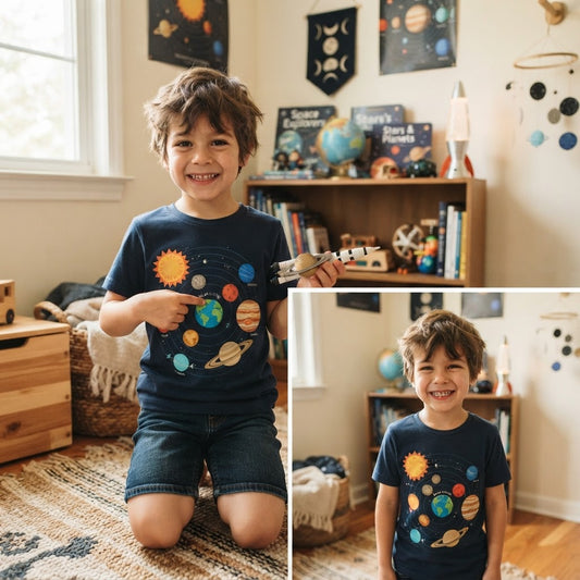 Kids Solar System Shirt Gift Guide: Top Space Apparel
