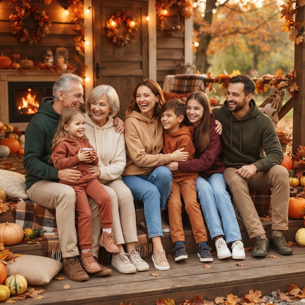 Thanksgiving Family Apparel & Gift Guide: Cozy Hoodies