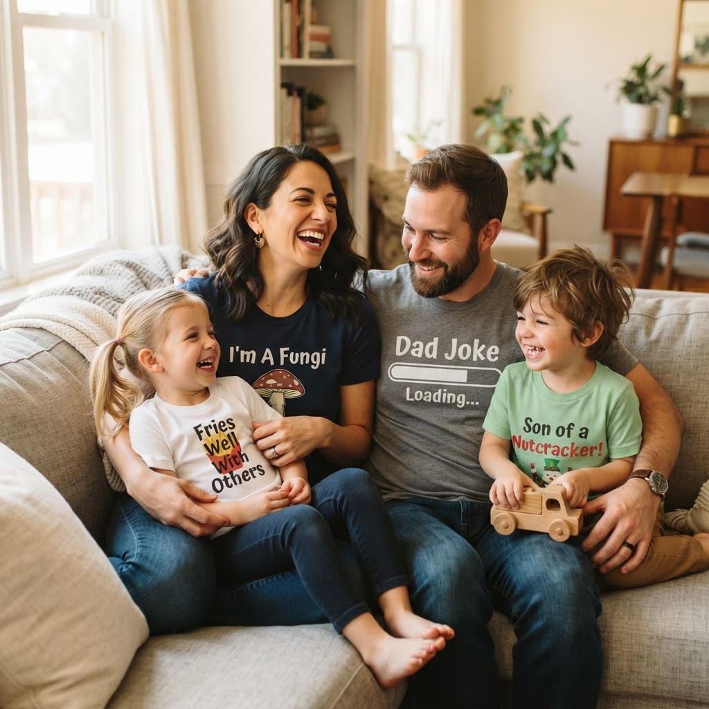 Funniest Bad Puns for Matching Family Shirt Sets