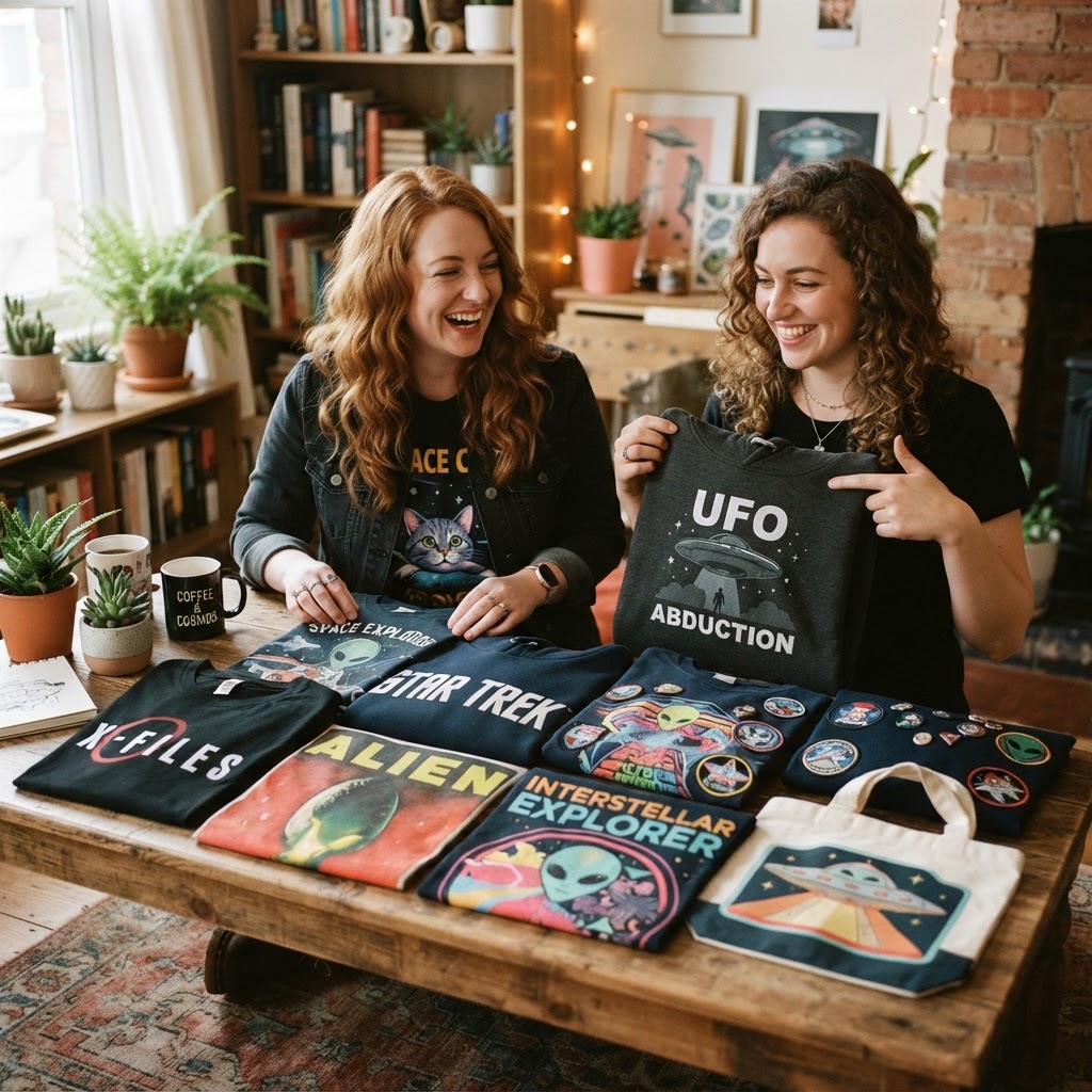 Best Alien Shirts & Sci-Fi Apparel Gift Guide