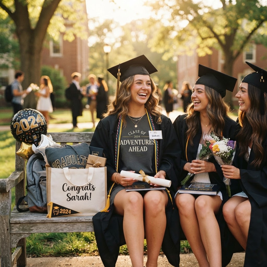 Graduation Gifts: Custom Apparel & Relaxed Tees for Grads