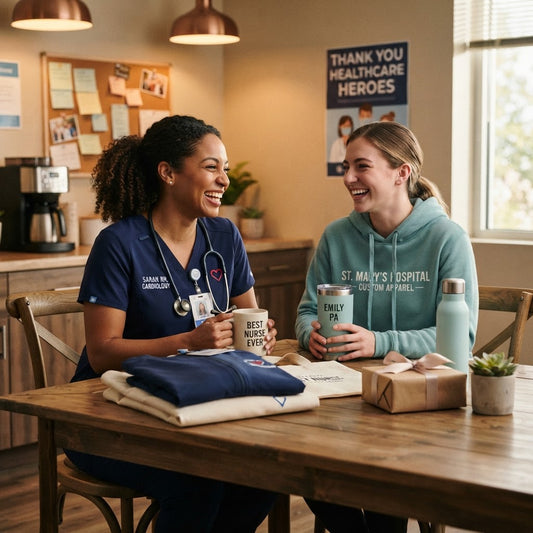 Best Medical Staff Gift Ideas: Custom Apparel & More