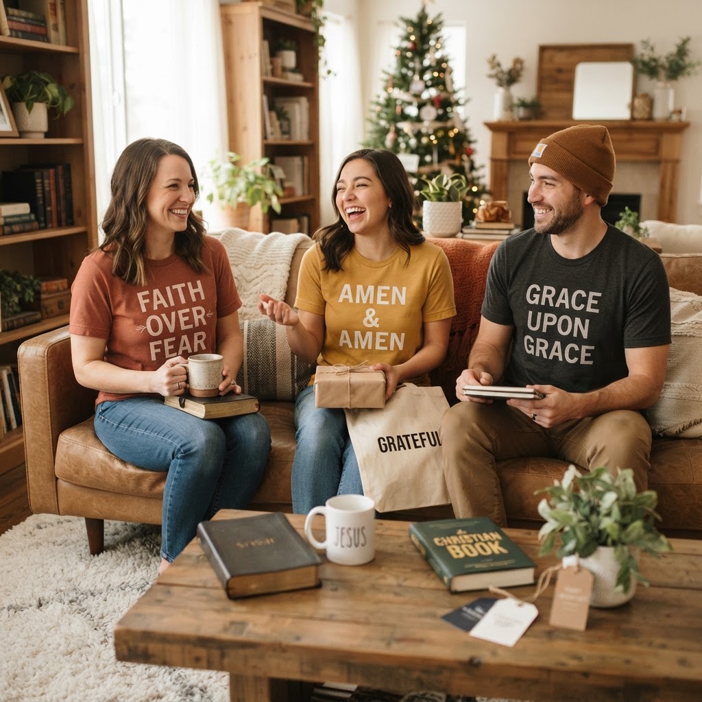 Christian T-Shirts with Sayings: Inspirational Gift Guide