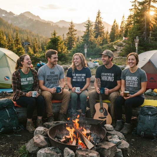 12 Funny Backpacking Shirts: Gift Guide for Outdoor Lovers