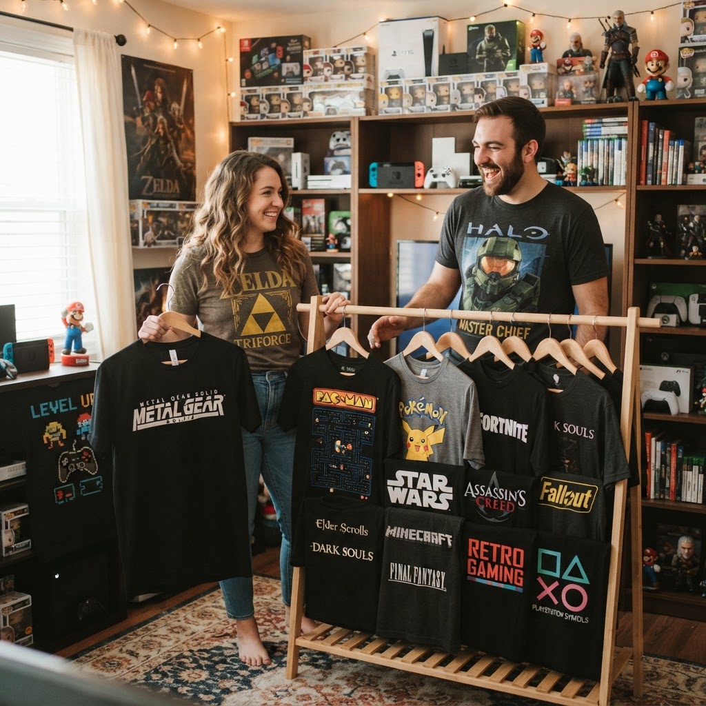 15 Cool Gaming T-Shirts Every Gamer Will Want