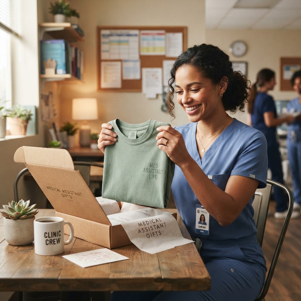 Medical Assistant Gifts: Comfort Colors Tees for Work