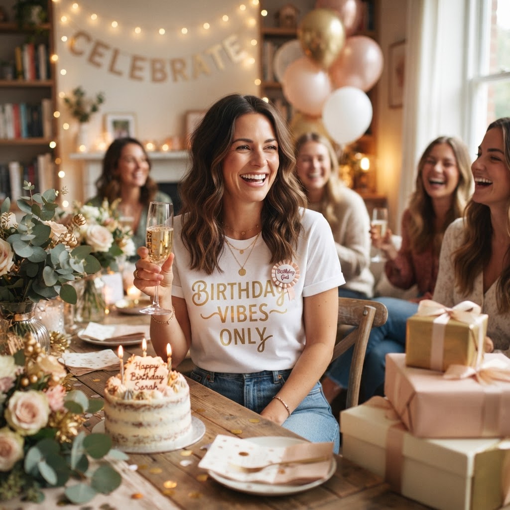 Birthday Vibes Shirt Women: Celebration Style & Gift Guide