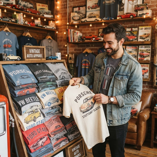 Vintage Car T-Shirt Designs: Classic Car Gift Guide