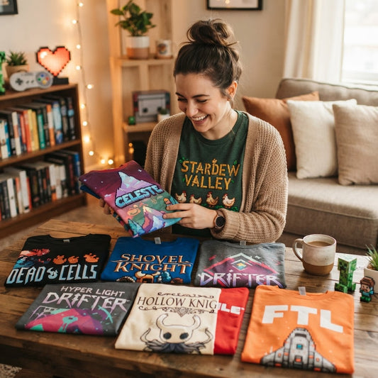 Pixel Art Indie Game Shirt Gift Guide