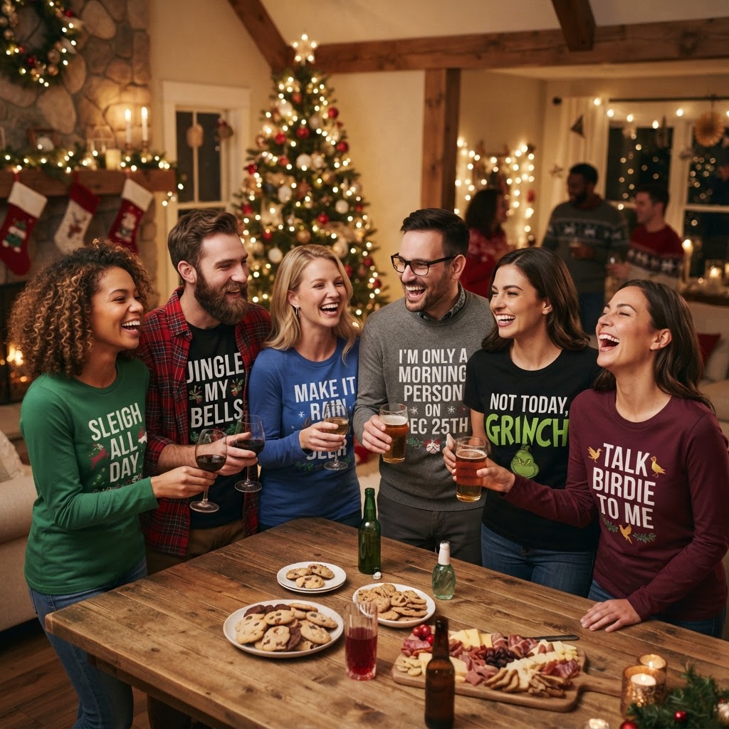 Funny Holiday Party Shirts: Ultimate Gift Guide