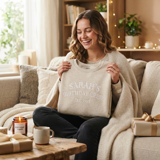 Custom Birthday Gift Guide: Personalized Sweatshirts