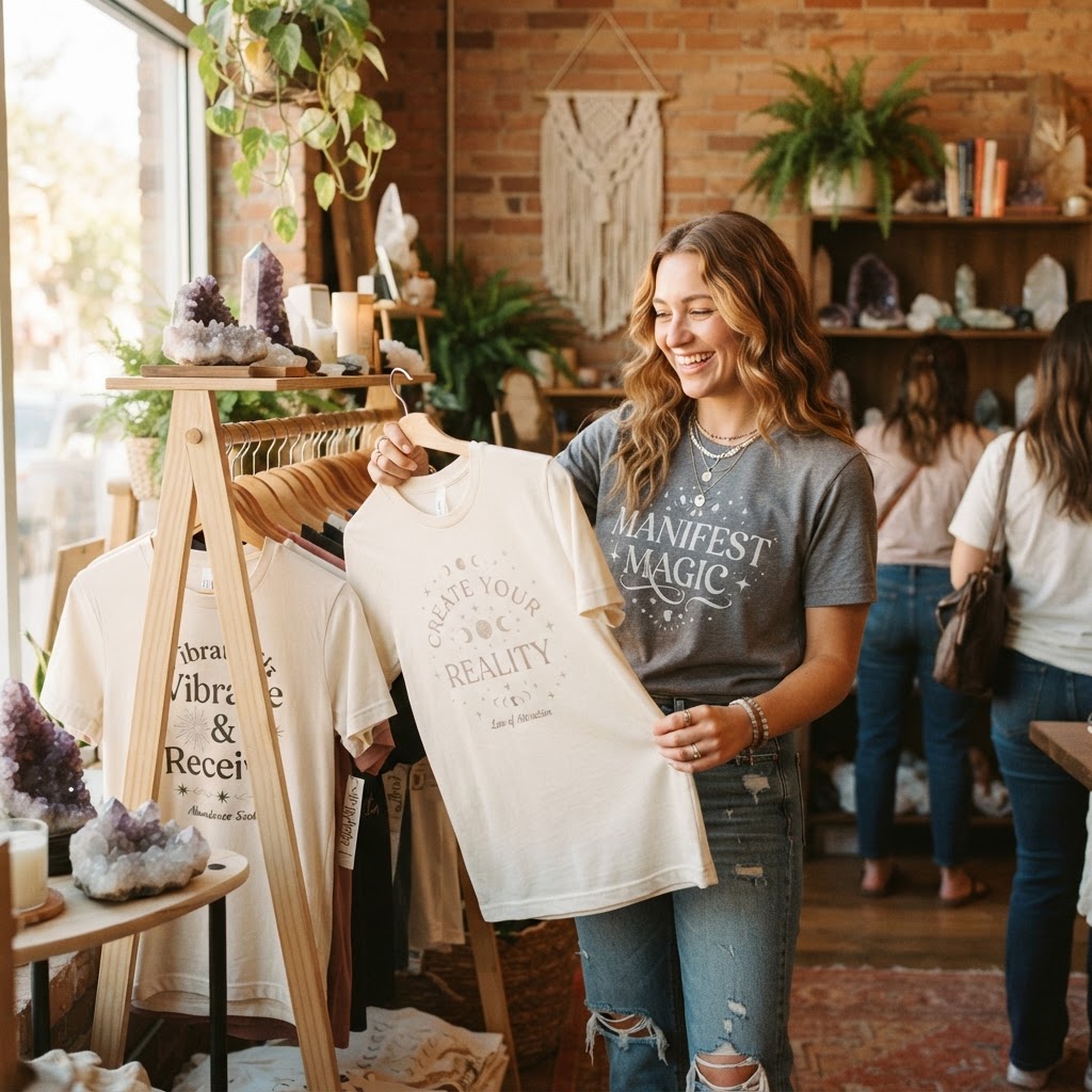 Law of Attraction Gift Guide: Manifestation Tees