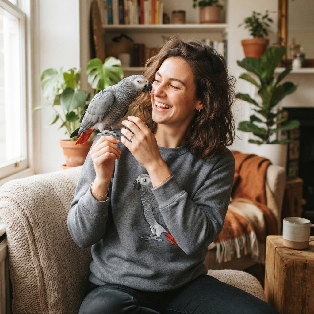 Gifts for Bird Owners: Best African Grey Sweatshirts