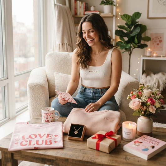 Love Themed Gifts: Cute Crop Tops & Romantic Apparel