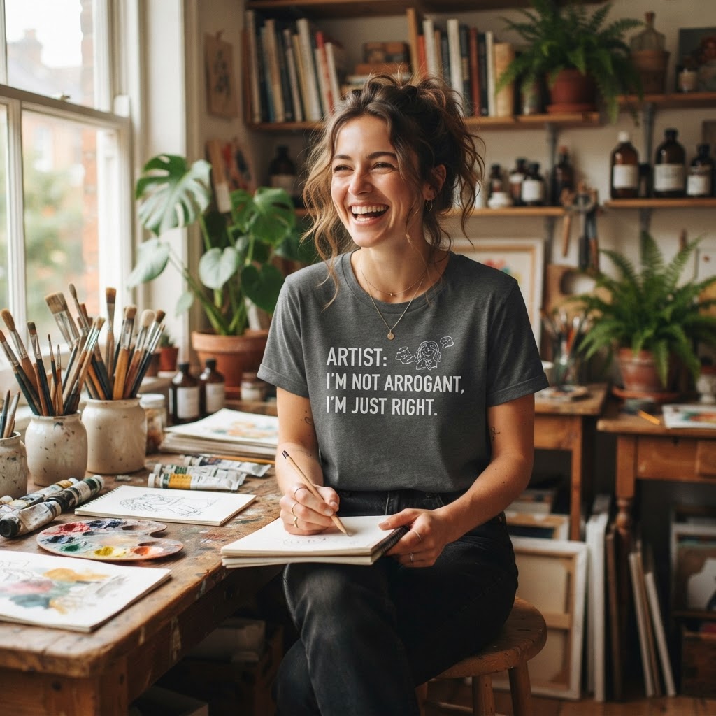 Funny Artist T-Shirts: Gift Guide for Creatives