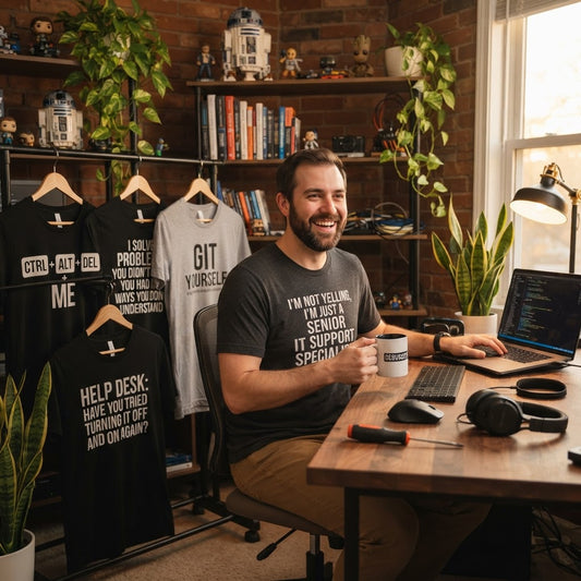 IT Support Shirt Gift Guide: Funny & Tech Apparel