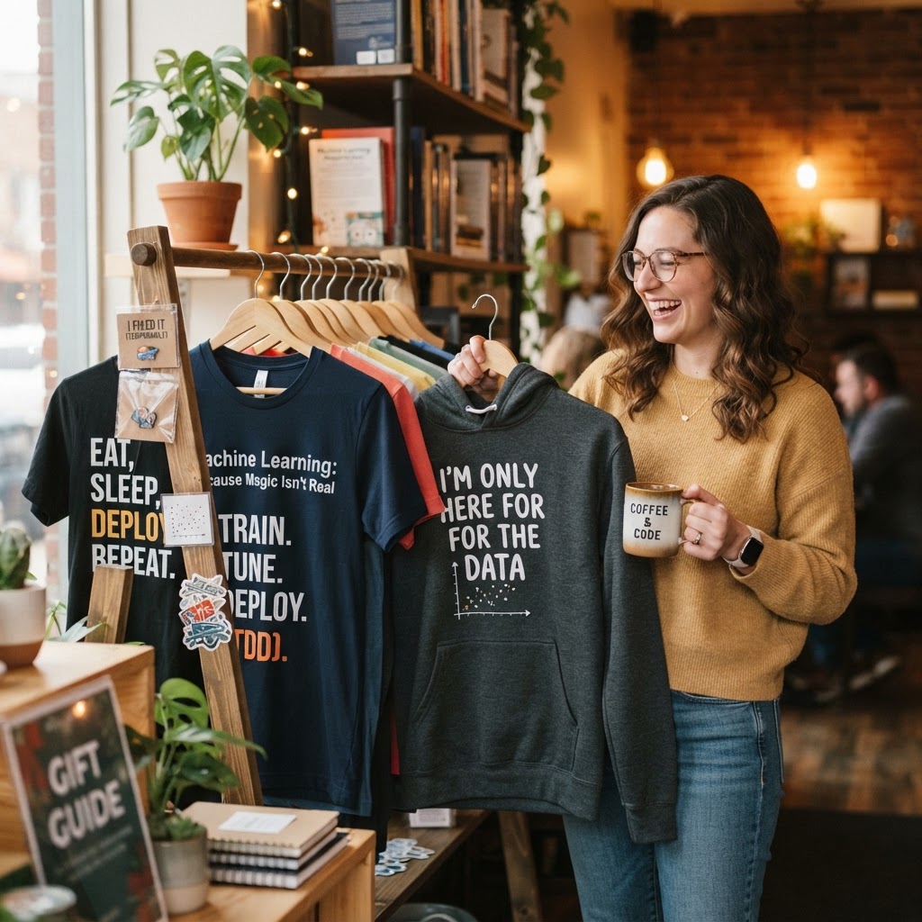 Funny Machine Learning Merch & Apparel Gift Guide
