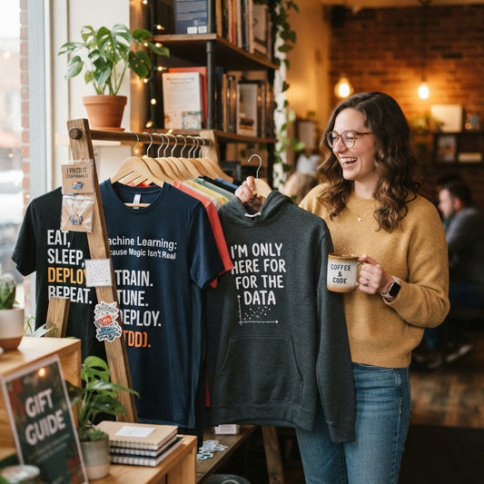 Funny Machine Learning Merch & Apparel Gift Guide