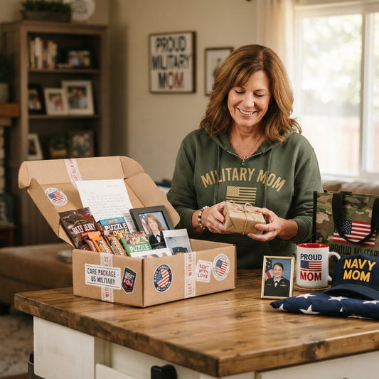 Military Mom Gifts: Proud Apparel & Care Package Ideas