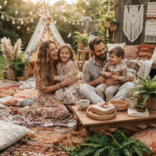 Bohemian Style Gift Guide: Matching Family Outfits
