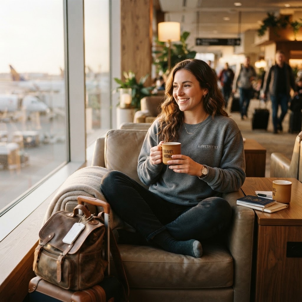 Best Travel Gifts: Cozy Crewnecks for Frequent Flyers