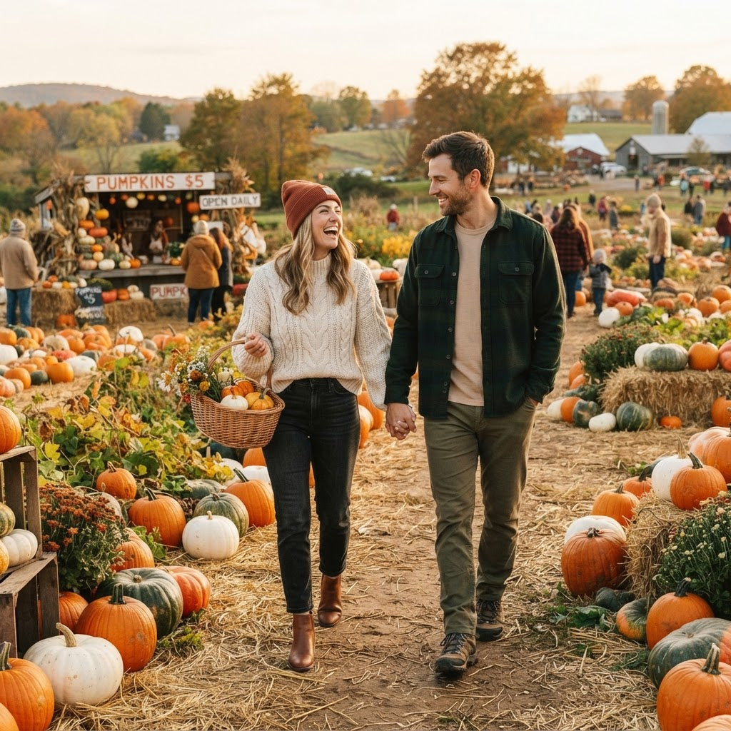 Fall Pumpkin Patch Visit Outfits: Cozy Gift Guide