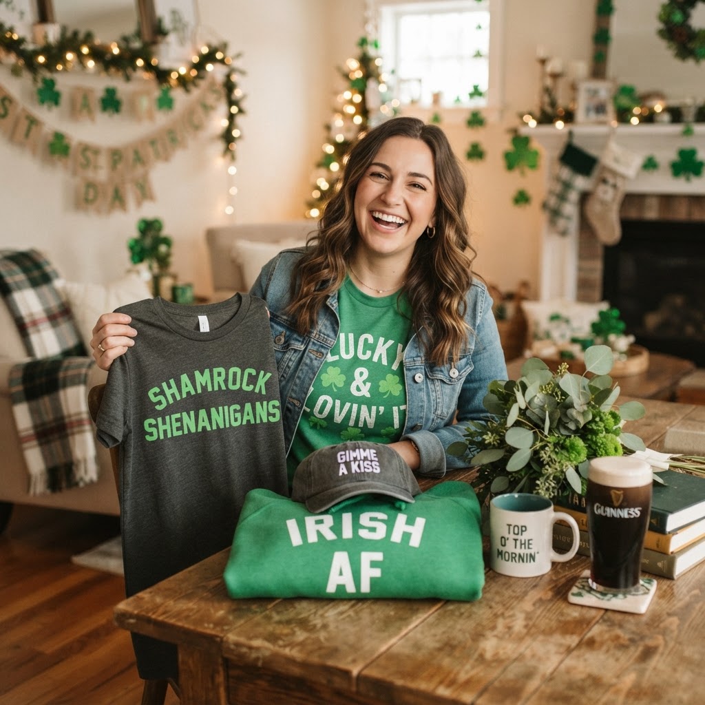 St Patricks Day Gift Guide: Festive Shirts & Apparel
