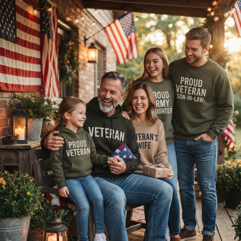 Proud Veteran Gift Guide: Apparel & Family Sets