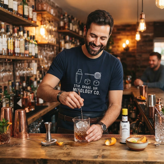 Mixology Gifts: Graphic Apparel for Cocktail Makers