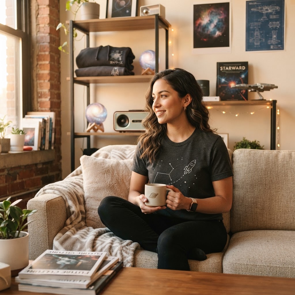 Minimalist Sci-Fi Apparel & Gift Guide