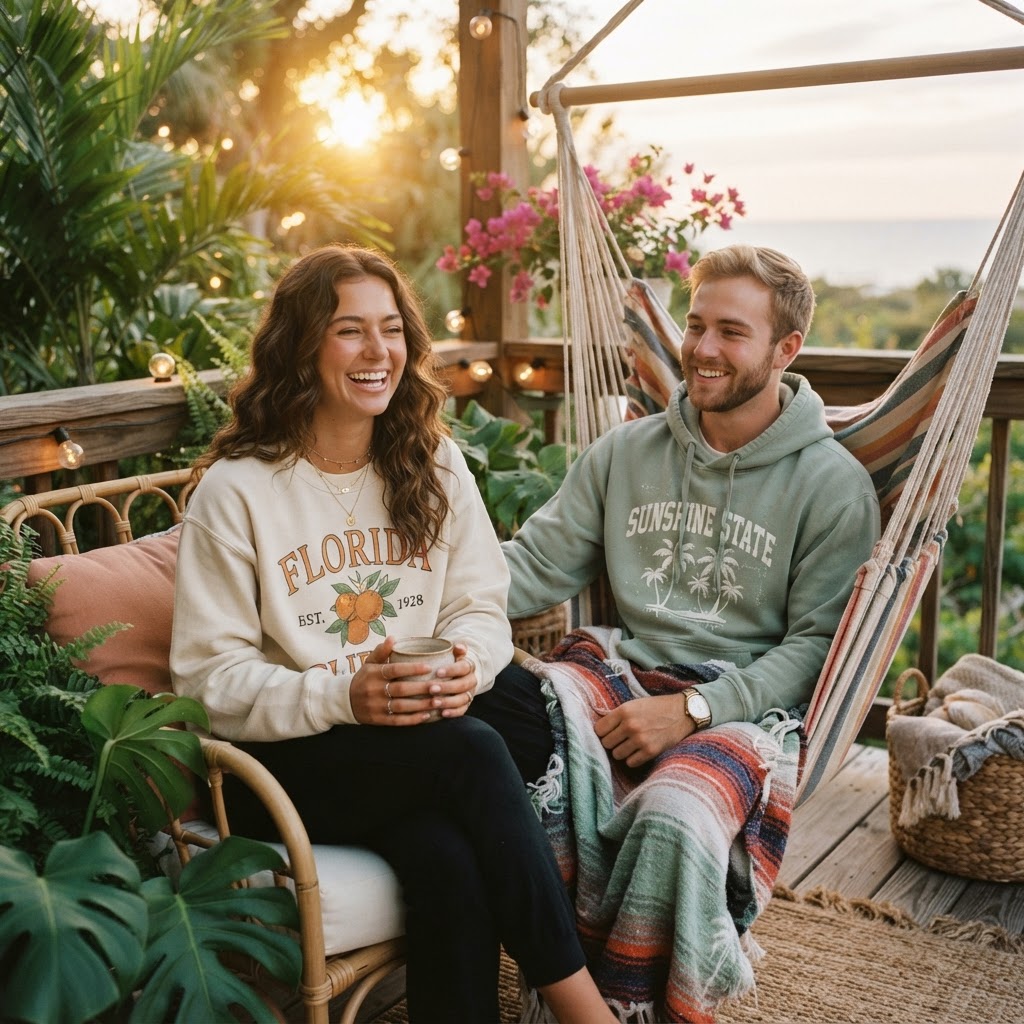 Best Florida Gifts: Cozy Crewnecks & Souvenir Apparel
