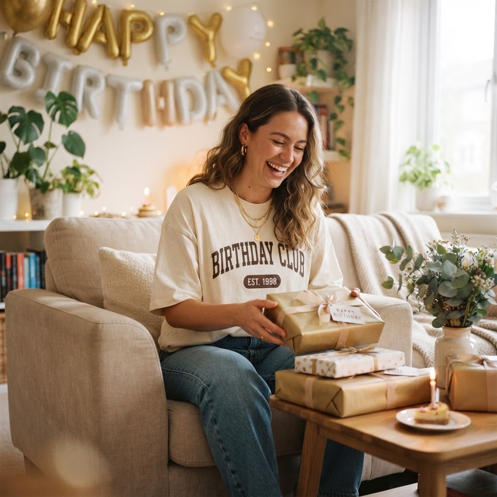 Best Birthday Gifts for Her: Trendy Oversized Tees & Apparel