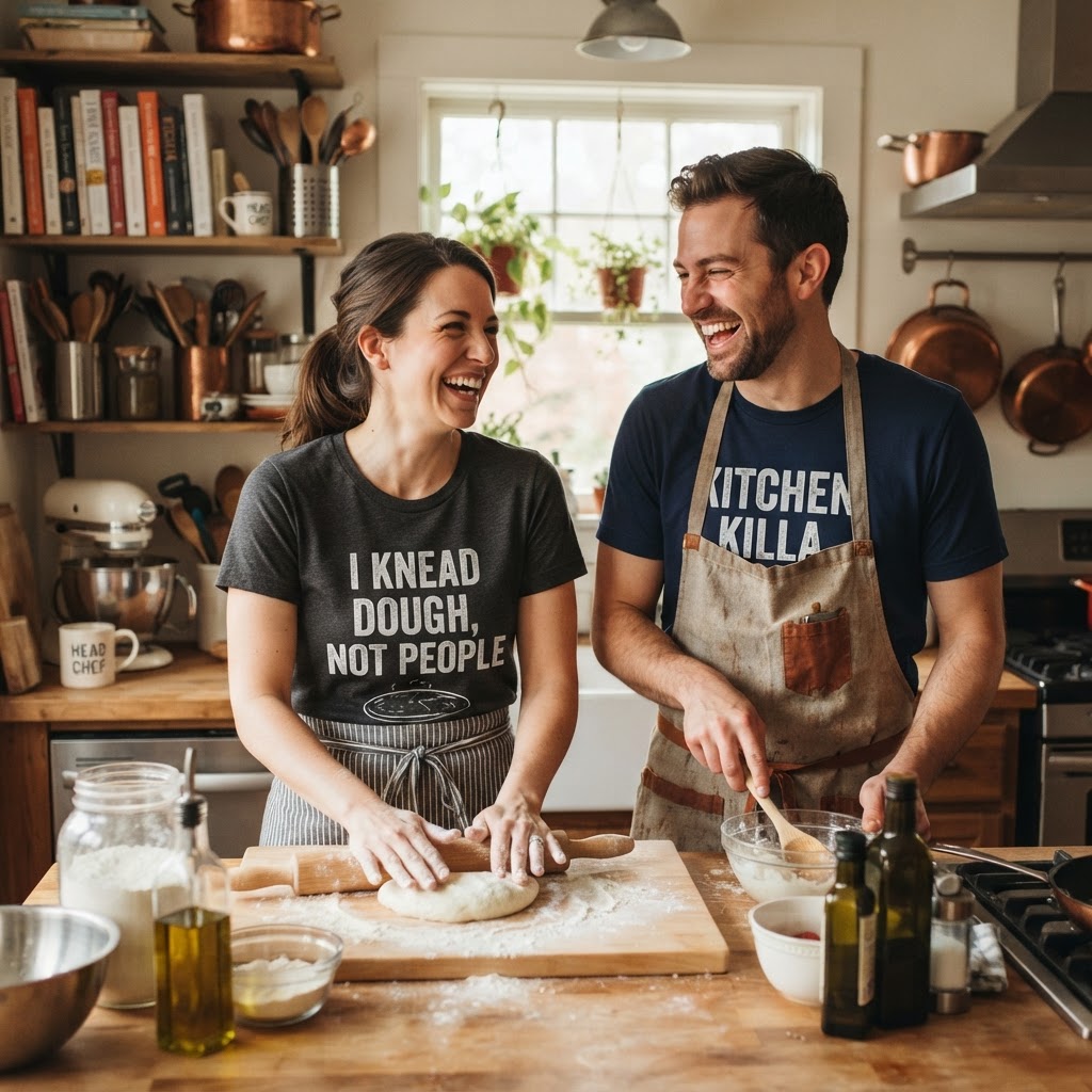 Funny Cooking Shirt Gift Guide for Home Chefs