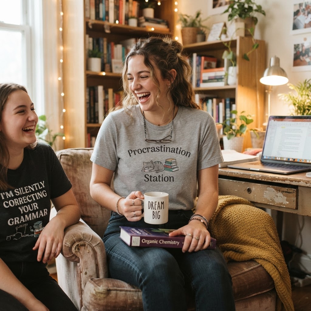Study Humor Gifts: Funny Tees for Students