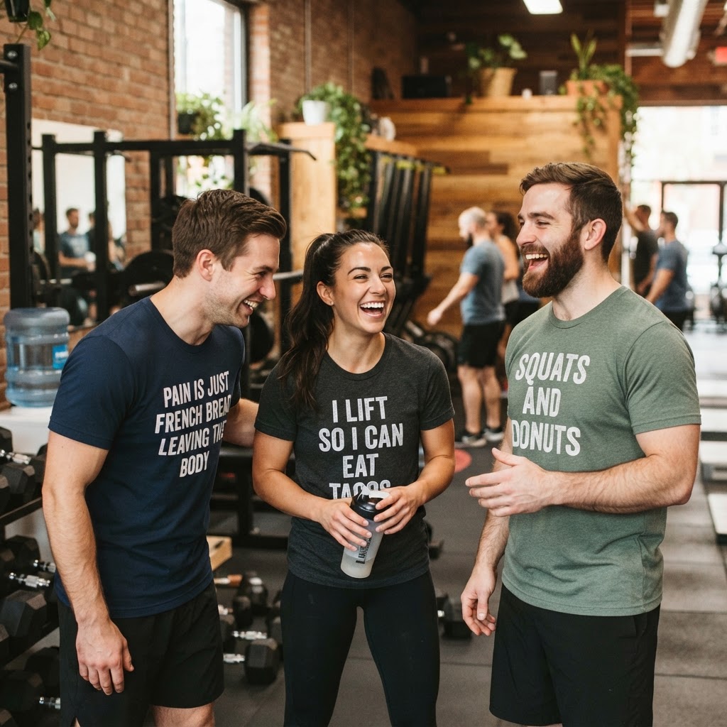 Top Funny Gym T-Shirts for Fitness Lovers