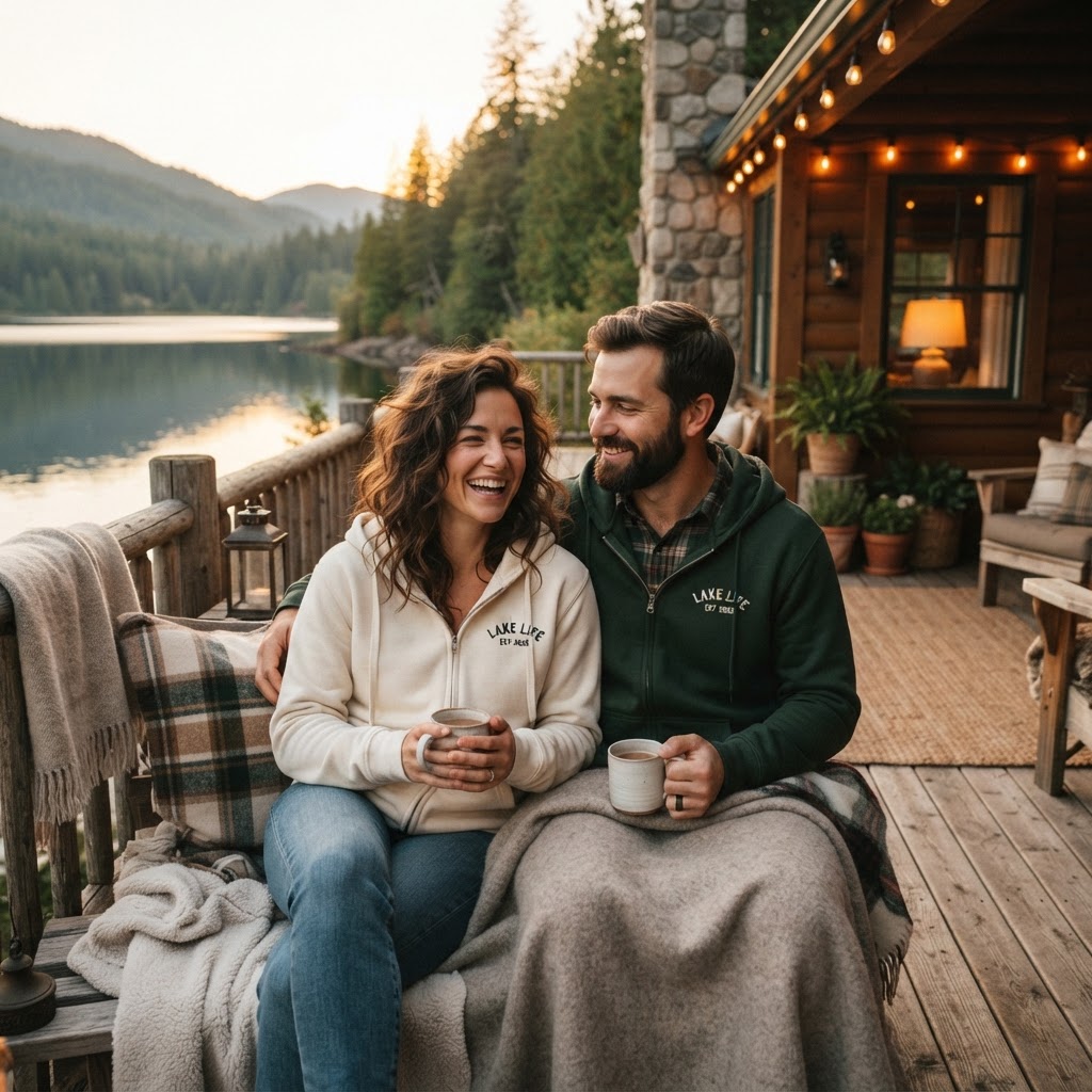 Lake Life Zip Hoodies: Top Cozy Gifts for Cabin Lovers